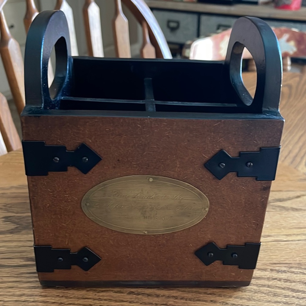 New! Wooden Caddy from DaySpring